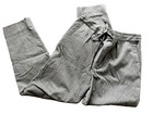 ZARA Woman's Plaid Checked High Waist Cropped Pants  size 4 elastic waist w/ tie — photo 1