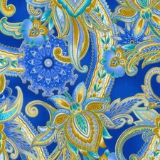 RK - Jaikumari - 21740-72 - Cobalt - per half yard