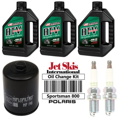 POLARIS SPORTSMAN 800 ENGINE OIL CHANGE KIT SERVICE COMPLETE ENGINE TUNE UP