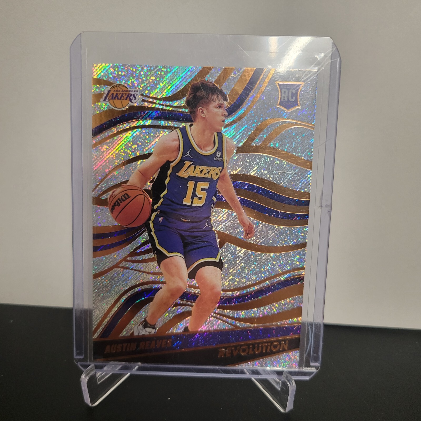 2021-22 Panini Revolution Austin Reaves #132 Los Angeles Lakers RC Rookie Card