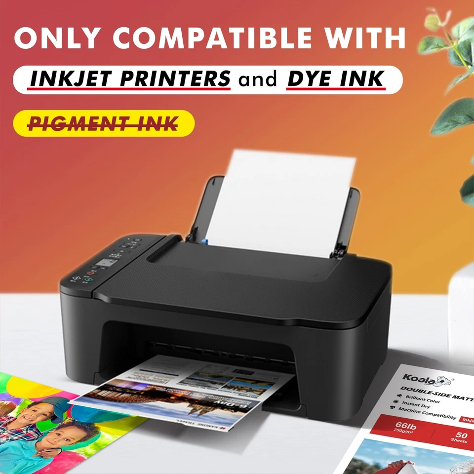 Lot Koala Double-sided Matte Photo Paper 66lb 8.5x11 11x17 13x19 250gsm Inkjet - Image 2 of 4