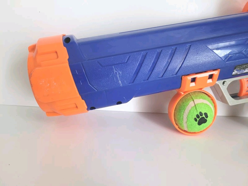 Nerf Dog Gun Ball Blaster, Tennis Ball Thrower Fetch Toy & Ball eBay