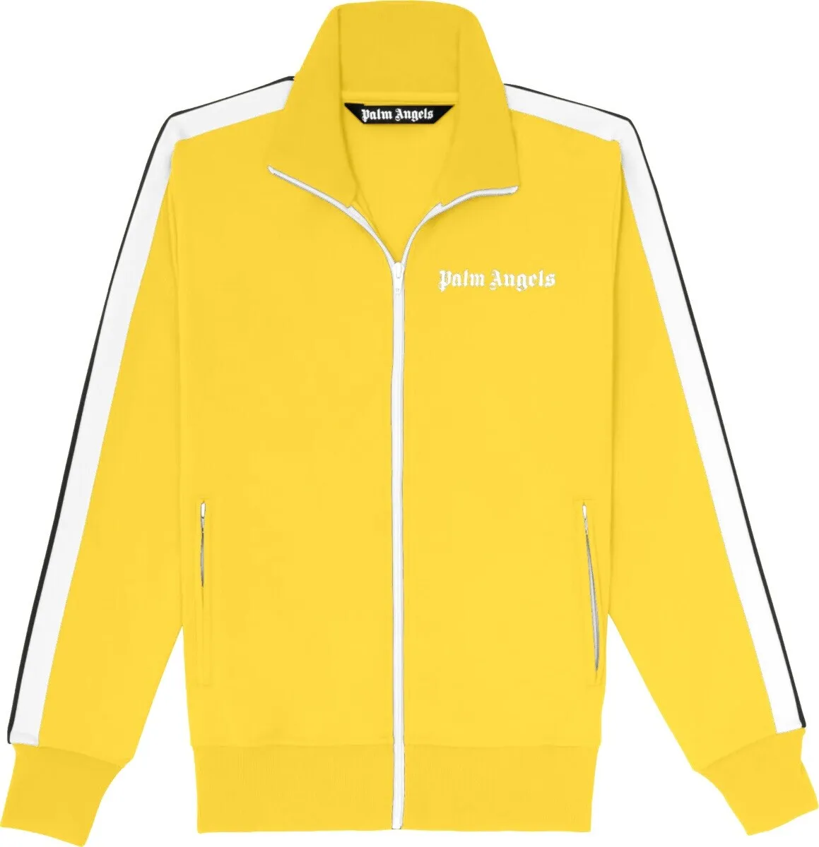 palm angels track jacket Yellow Size Small