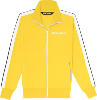 palm angels track jacket Yellow Size Small | eBay