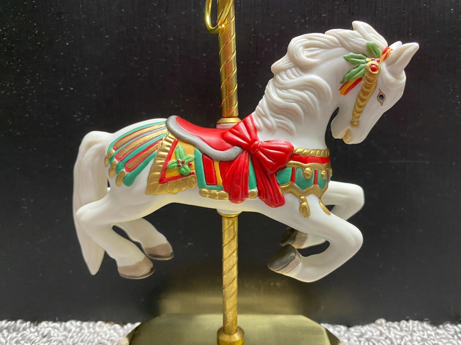 Hallmark Keepsake Ornament Tobin Fraley Carousel Horse - Thumbnail 3