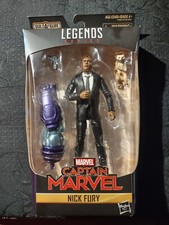 MARVEL LEGENDS SERIES CAPTAIN MARVEL YOUNG NICK FURY BAF KREE SENTRY