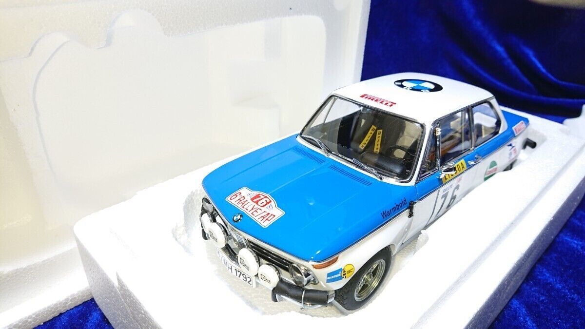 1/18 Autoart BMW 2002 TAP PORTUGAL RALLY 1972 Winner 1/18 Autoart BMW 2002 TAP PORTUGAL RALLY 1972 Winner