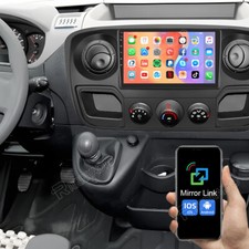 2+32GB Android13 Autoradio GPS für Renault Master III Opel Movano B Nissan NV400
