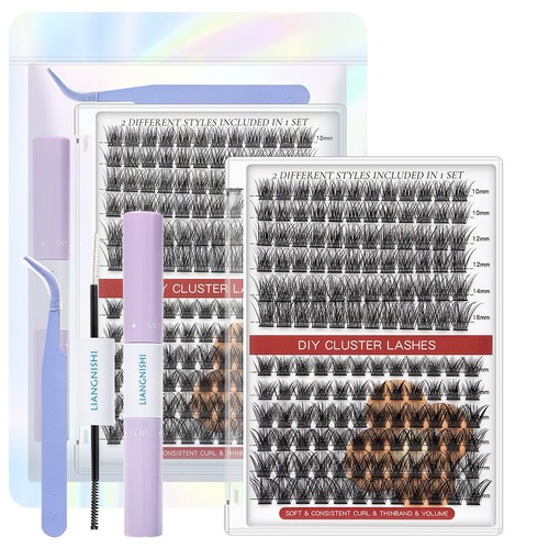 Extensions De Cils Individuels Luxury Eye - Longueur 11mm, Diamètre 0.06 - Noires - Neuf Sous Emballage