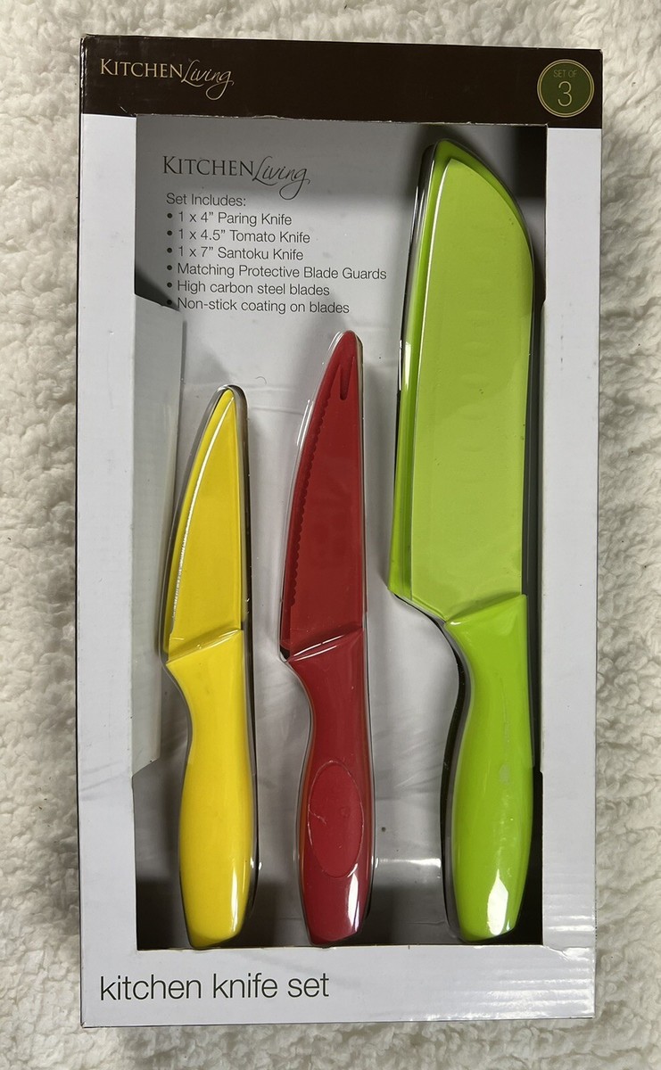Kitchen Living Aldi Cutlery Santoku, Paring, Tomato Knives Starter