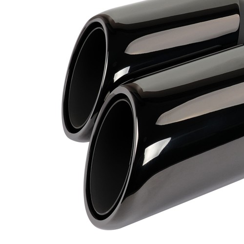 1Pair Rear Exhaust Tip Muffler Long Pipe Tip For 10-14 Porsche Cayenne V6 Engine - Picture 13 of 14