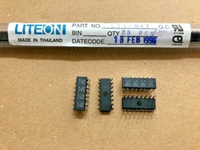 25 Stück LTV847 Transistor Output Optocouplers 4-CHNL LTV-847 DIP16 Lite-on