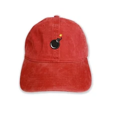 Bomb Embroidered Cap hat baseball hat map cap embroidered ball cap