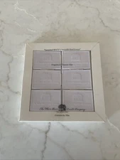 The White Barn Candle Company Fragranced Drawer Tiles Floral Scent Rare Set Of 6
