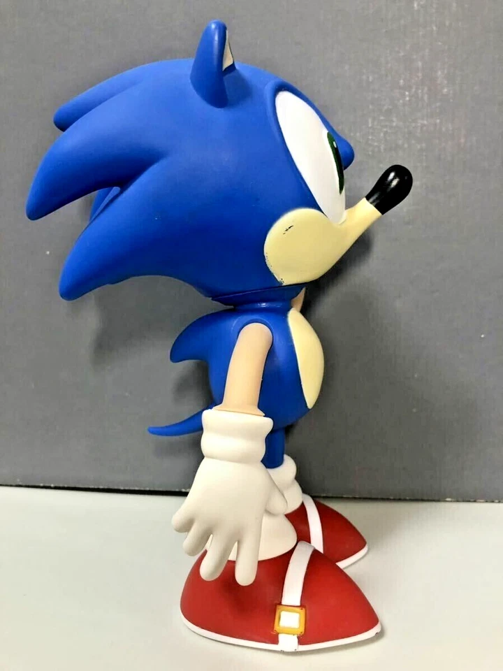 刺猬索尼克系列可动娃娃人偶 9 英寸 MEGA 罕见 SS 世嘉二手 — 第 3/4 张图片