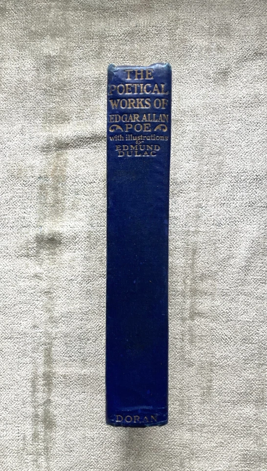 Edgar Allan Poe, Poetical Works, Illus., Edmund Dulac, Fair Cond. Foto 4 de 4