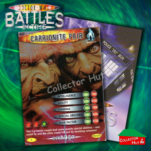 DOCTOR WHO Battles in Time #376-600 INVADER RARE & COMMON CARDS YOU CHOOSE - Picture 51 of 212