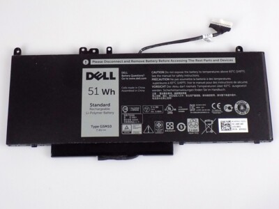 Dell 07FR5J Ersatzteil: Akku Accu Batterie Battery 7.4V 51Wh 4-Cell für E5550