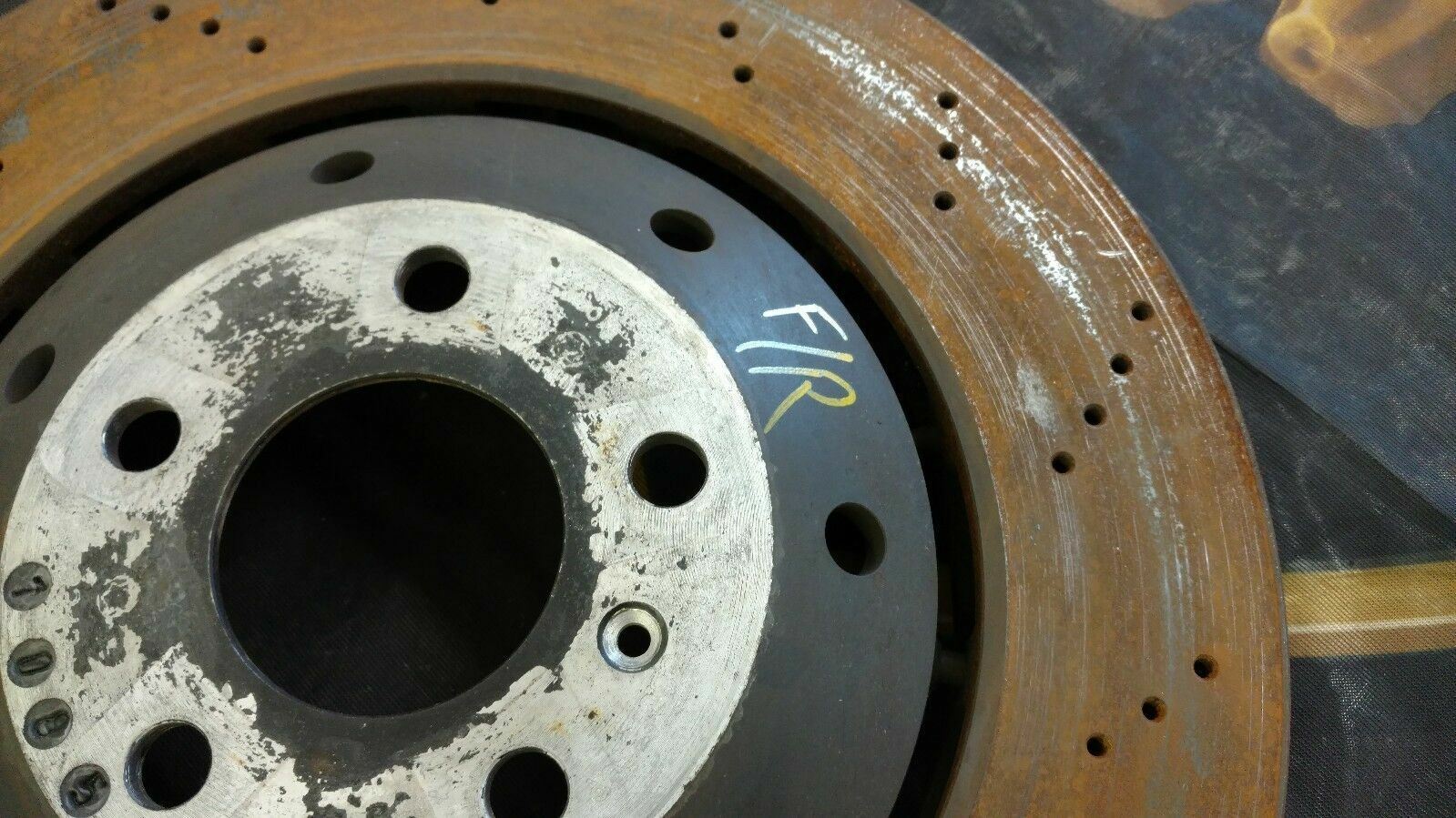 LAMBORGHINI GALLARDO FRONT RIGHT BRAKE DISC ROTOR OEM 400615302B