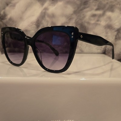 Kate Spade Oversized Cat-Eye Sunglasses Kate Spade Kiyanna Brown Oversized 55mm Cat Eye Sunglasses  main image 2