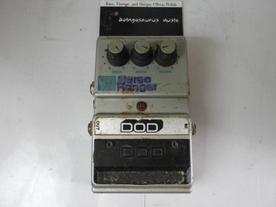 Vintage DOD FX75 Stereo Flanger Effects Pedal Analog Free USA Shipping