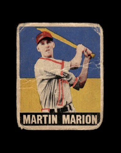 1948 Leaf Set-Break # 97 Marty Marion LOW GRADE (filler) *GMCARDS*
