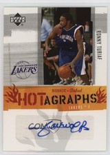 2005-06 Upper Deck Rookie Debut Hotagraphs Ronny Turiaf #RT-A Auto 05fy