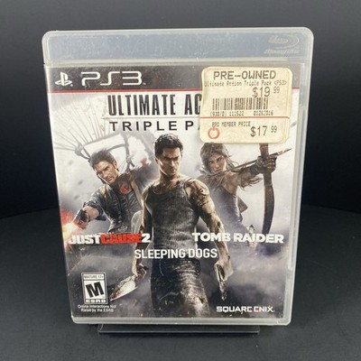 Ultimate Action Triple Pack (Sony PlayStation 3, 2015) Missing Manual - Good