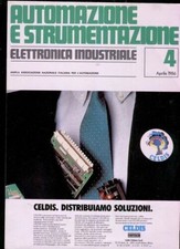 AUTOMAZIONE e strumentazione elettronica INDUSTRIALE 4-1986 rivista ec