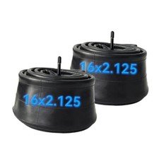 2-Pack 16x2.125 Bike Tube 16x2.125 Inner Tube 16x1.95/2.125 16x1.95 16x2.10