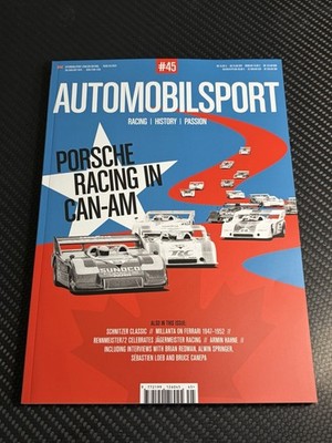 Automobilsport Magazine Issue 45 2025 Porsche Racing In Can-Am Brand New