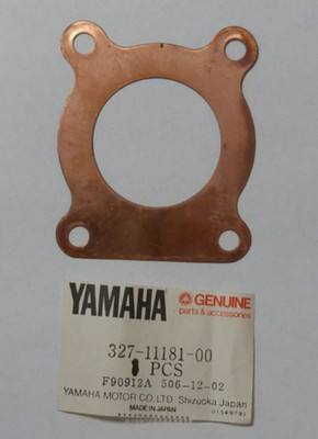 NOS 1972 Yamaha LS2 Cylinder Head Gasket OEM 327-11181-00 (QTY-1)        (HR/10)