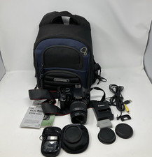 Canon EOS Rebel XSi DSLR Camera Black Kit w/ Accessories Filter Stuck