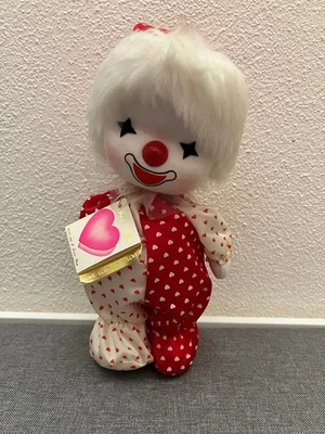 Vintage Harlekin Clown Puppe Spieluhr von Poter in OVP von 1986 - Bild 1 von 3