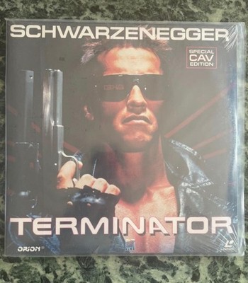 Terminator 1 - CAV Special Edition Arnold Schwarzenegger Laserdisc PAL sealed