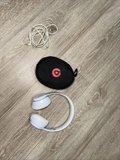 Beats by Dr. Dre Beats Solo3 Wireless On-Ear Headphones White- Used