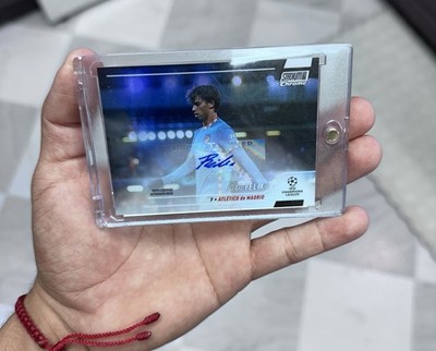 Joao Felix 2021-22 Stadium Club Chrome UEFA Champions League Auto Gold 27/50