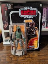Star Wars 40th Anniversary BOBA FETT Black Series Empire Strikes Back Figure