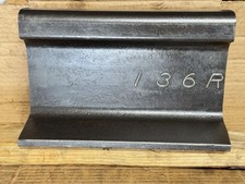 Steel Railroad Train Track ( Approximately 45 Lbs ) Anvil Etc.