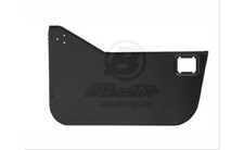 Bestop Doors Highrock 4x4 Element Front Upper Half Fabric Black Fits Jeep Pair