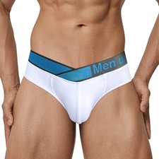 1,4 Pack Mens Briefs Low-Rise Panties Knickers Bikini Underwear Underpants