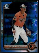 2022 Bowman Draft Sapphire Edition #BDC-106 Maikol Hernandez
