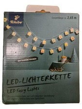 Tchibo Guirlande Lumineuse LED Lettres 2,65m Piles Déco