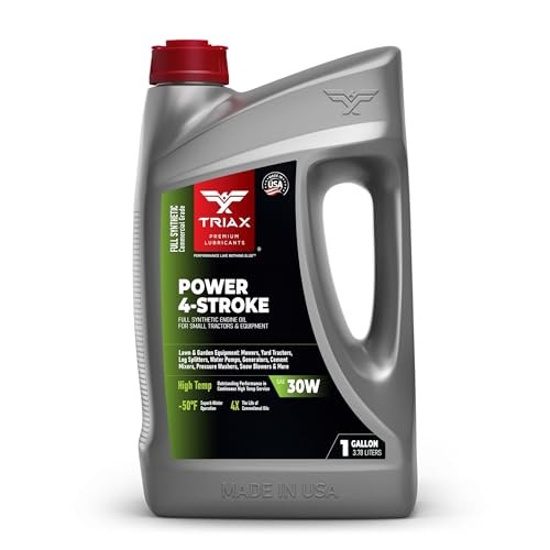 TRIAX Power 4 tiempos 30 W totalmente sintético, aceite de motor pequeño 1 gal - Picture 2 of 8