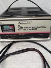 Schumacher 10 Amp 6 12v Automatic Battery Charger Model Se-40m Made In Usa