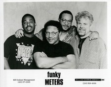 Funky Meters Silver Gelatin Print 1990s Band Promo Press Photo New Orleans Funk
