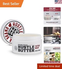 Hustle Butter Tattoo Aftercare 5oz Tattoo Balm, Heals  Protects New Tattoos ...
