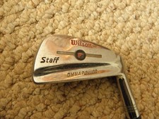 Vintagee men right handed regular steel Wilson staff Dynapower single 5 iron