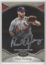 2020 Topps Tier One Prime Performers Silver Ink 9/10 Paul DeJong Auto 0b5