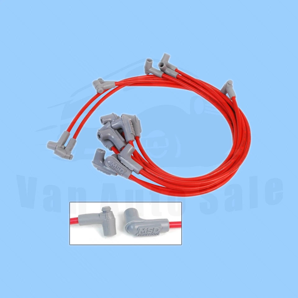 Juego de cables de bujía MSD para Chevrolet El Camino 1971-1974 Foto 2 de 2